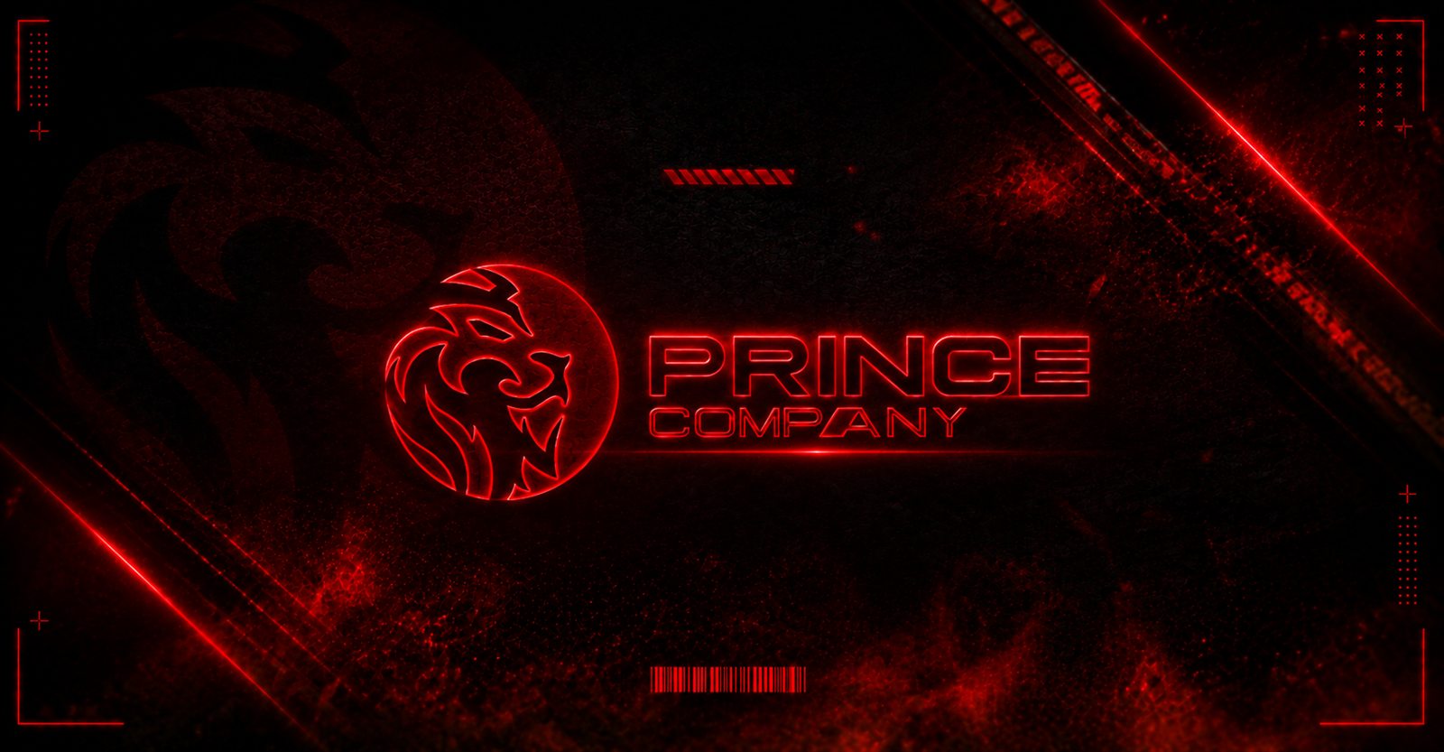 Identidade visual Prince Company